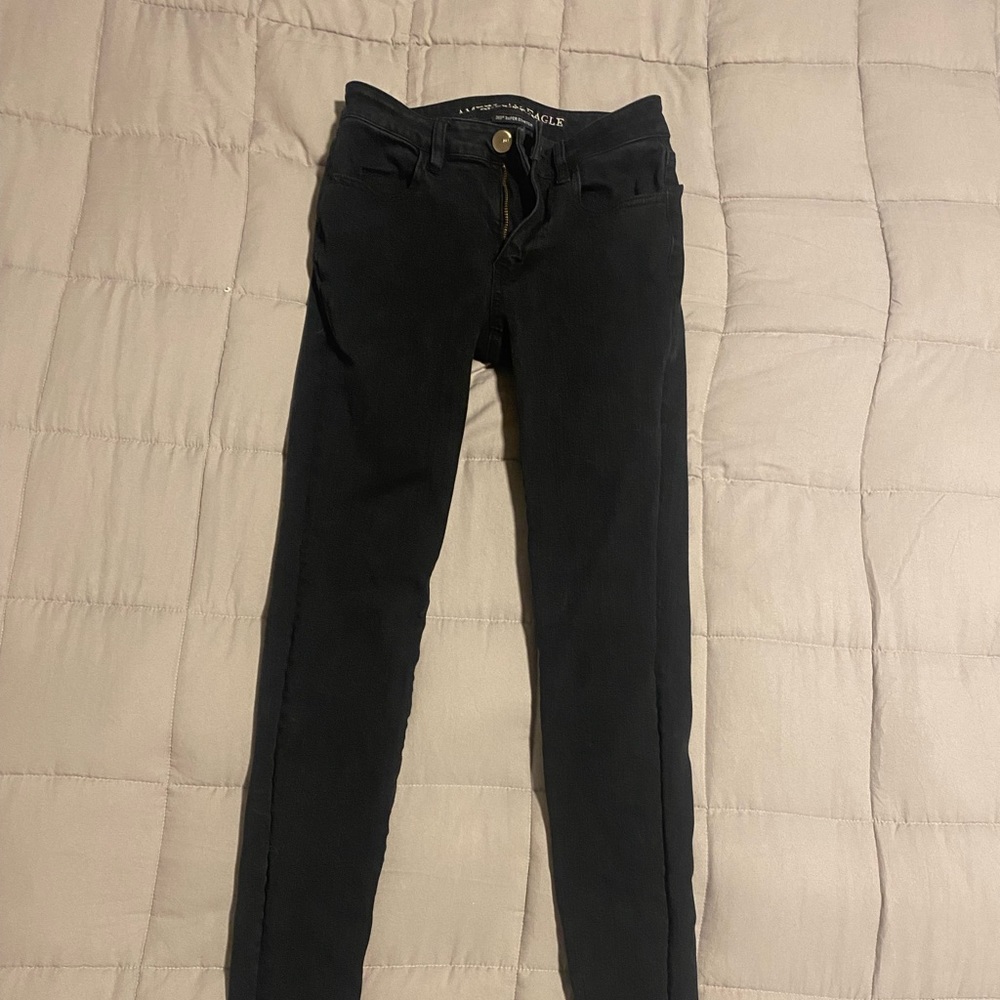 Black American Eagle Jeans